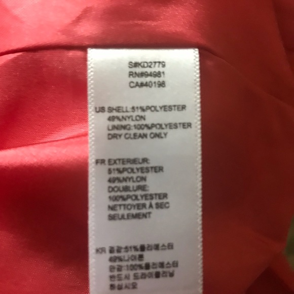 Beautiful Salmon Short Sleeveless Dress. Large - Picture 7 of 7